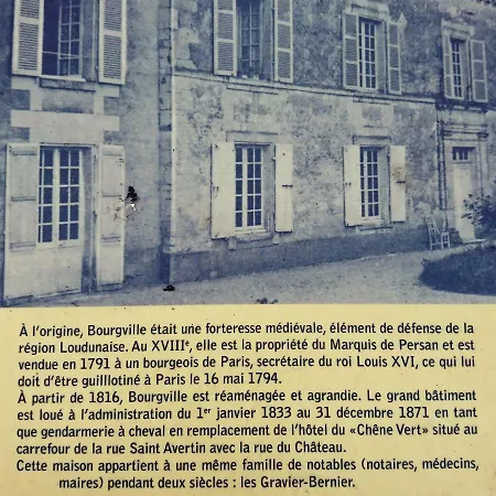 Domaine De Bourgville Couette-café Monts-sur-Guesnes